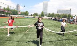 Bursa'da çocuk olimpiyatları nefes kesen yarışlara sahne oldu