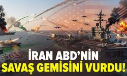 İran ABD'nin savaş gemisini vurdu