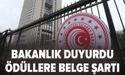 Bakanlık duyurdu: Yurt dışı ödüllerinde gümrük muafiyeti için belge şartı