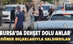 Bursa'da trafikte korkunç kavga