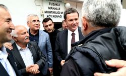 Başkan Erkan Aydın mahalleleri geziyor sorunlar çözülüyor