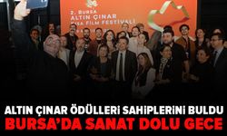 Kısa filmlerin yıldızları Bursa'da parladı
