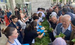 Nilüfer’de bahar bereketi! 120 bin fide vatandaşlarla buluştu