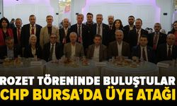 CHP Bursa’da üye katılım töreninde gövde gösterisi yaptı