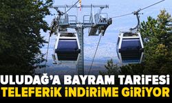 Bursa'da Uludağ Teleferiğine 19 Mayıs'a özel tarife