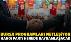 Bursa’da siyasi partilerin bayramlaşma programı netleşiyor