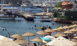 Güneşi gören plajlara akın etti