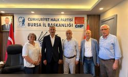 Yeşil Sol Parti’den CHP Bursa’ya dayanışma ziyareti