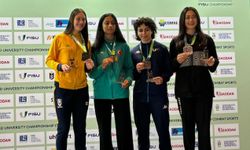 BUÜ’lü milli sporcudan uluslararası başarı
