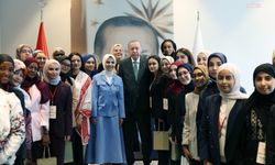 Erdoğan, Genç Müslüman kadın liderleri kabul etti