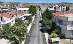 Bursa'da kış öncesi asfalt mesaisi