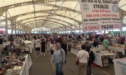 Bursa'da Agora Antika Pazarı 10 yılı geride bıraktı