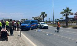 Alanya'da kamyonet ile çarpışan motosikletin genç sürücü hayatını kaybetti