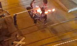 Bandırma'da helyum balonları yüksek gerilim hattına temas etti: 1 kişi yaralandı