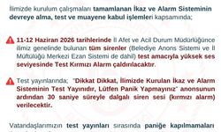 Bartın'da afetler için ikaz ve alarm sistemi kuruldu