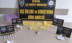 Beyşehir'de polis ekiplerinden zehir tacirlerine darbe