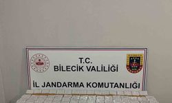 Bilecik'te 9 bin 320 adet doldurulmuş makaron ele geçirildi