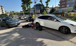 Bilecik'te otomobil ile motosiklet çarpıştı