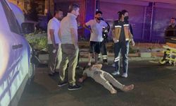 Çorlu'da aydınlatma direğine çarpan araç hurdaya döndü