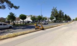 Devrilen elektrikli motosikletin sürücüsü yaralandı