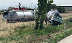 Ereğli'de tanker şarampole devrildi: 1 yaralı