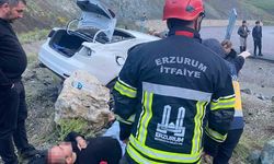 Erzurum'da trafik kazası: 4 yaralı