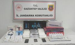 Gaziantep'te 1,4 milyon TL değerinde kaçak malzeme ele geçirildi: 2 gözaltı