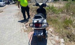 Gazipaşa'da motosiklet ile kamyonet çarpıştı: 1 yaralı