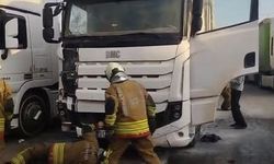 İskenderun'da tır yangını