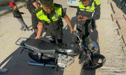 Karaman'da 'dur' ihtarına uymayan motosikletliye 611 bin lira ceza kesildi