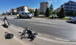 Karaman'da otomobille elektrikli bisiklet çarpıştı: 1 yaralı