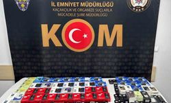 Kastamonu'da 102 adet kaçak cep telefonu ele geçirildi
