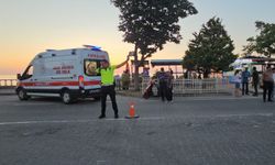 Kastamonu'da yayaya çarpan motosikletin sürücüsü yaralandı