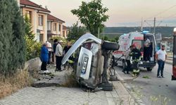 Kontrolünden çıkan aracın genç sürücüsü yaralandı