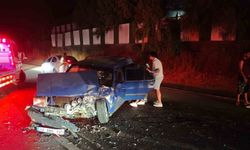 Manavgat'ta 3 araçlı zincirleme kaza: 1 yaralı
