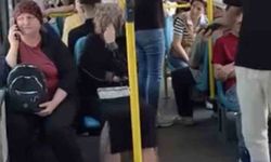 Metro'da yüksek sesle konuşma tartışması