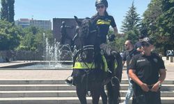 NATO Zirvesi öncesi başkentte atlı polislerin mesaisi sürüyor