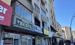 Niğde'de apartman dairesinde yangın