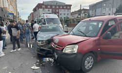Tekirdağ'da trafik kazası: 2 yaralı