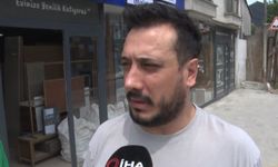 Yokuş aşağı hızla ilerleyen araç, kırmızı ışıkta duran otomobillere çarparak yolun karşısına uçtu