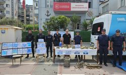 Bursa’da polis dalgıçlardan deniz dibi temizliği
