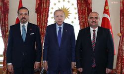 Cumhurbaşkanı Erdoğan, Kerkük Valisi Ağa'yı kabul etti