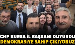 CHP Bursa Örgütü TBMM’de Özgür Özel’e destek için buluştu