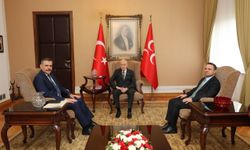 Bakan Gürlek ve Bakan Çiftçi’den Bahçeli’ye ziyaret