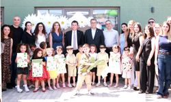 Başkan Aydın öğrencilerin karne heyecanına ortak oldu