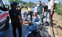 Bursa’da motosiklet tırın altında kaldı