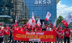 Bursagaz Önünde Sendika Protestosu: “İşçinin İradesi Gasp Edilemez”