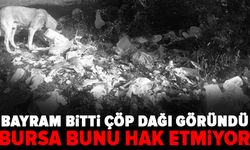 Bursa'da bayram bitti, geriye çöp dağları kaldı