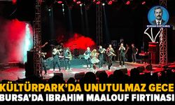 Bursa’da İbrahim Maalouf fırtınası: Kültürpark’ta unutulmaz gece