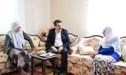 Başkan Yılmaz’dan büyüklere vefa ziyareti